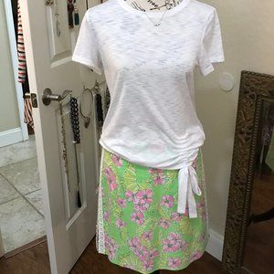 Lilly Pulitzer Original Seahorse & Flowers Skirt